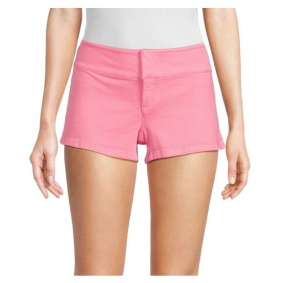 Alice + Olivia Jeans Olivia Denim Shorts Primrose Pink SZ 28 NWT - Picture 12 of 12